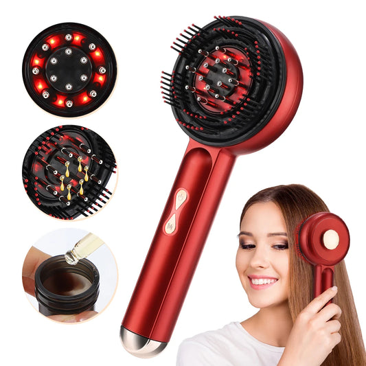 Electric Massage Comb Vibration Therapy