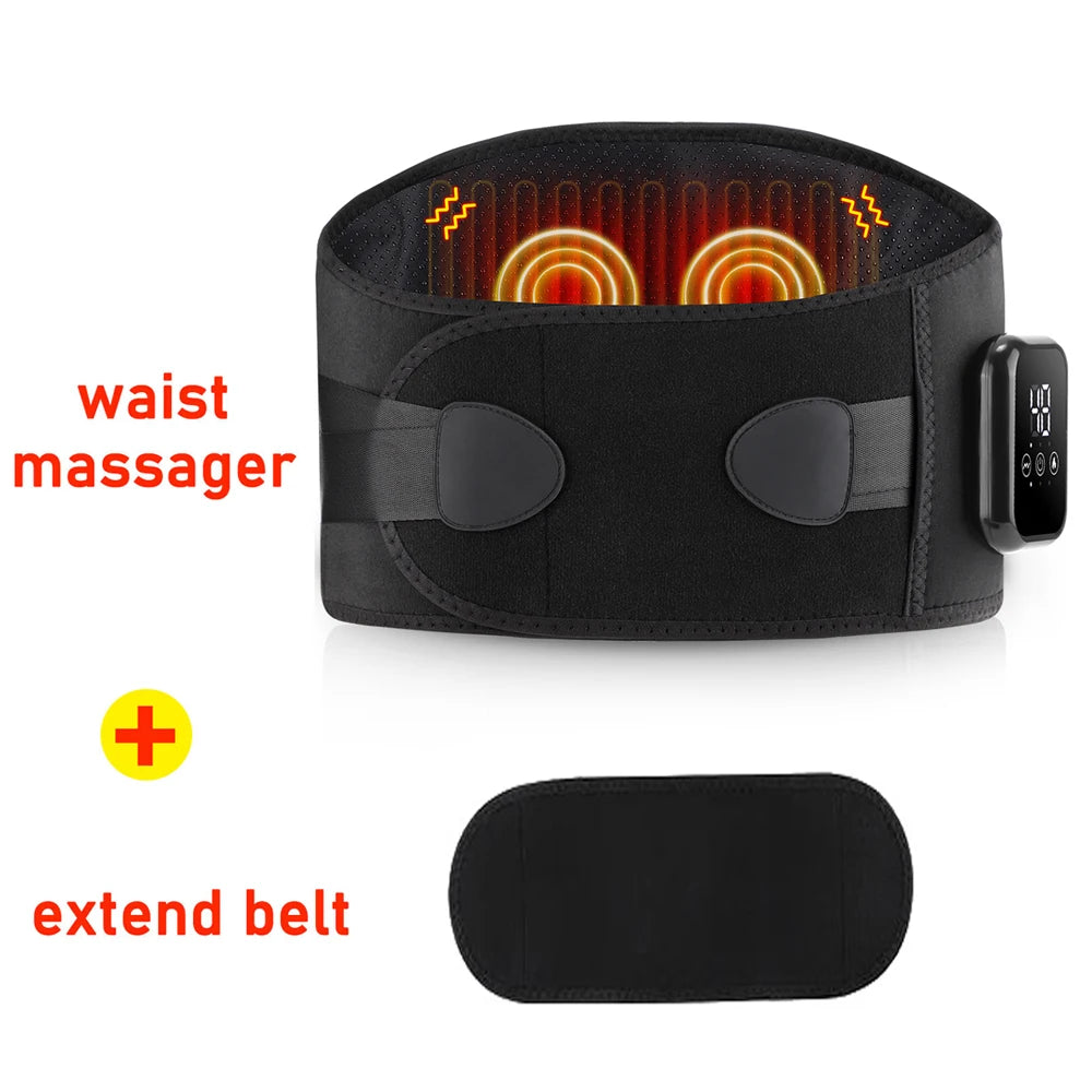 New Upgrade Electric Heating Waist Massager