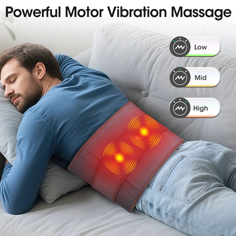 New Upgrade Electric Heating Waist Massager