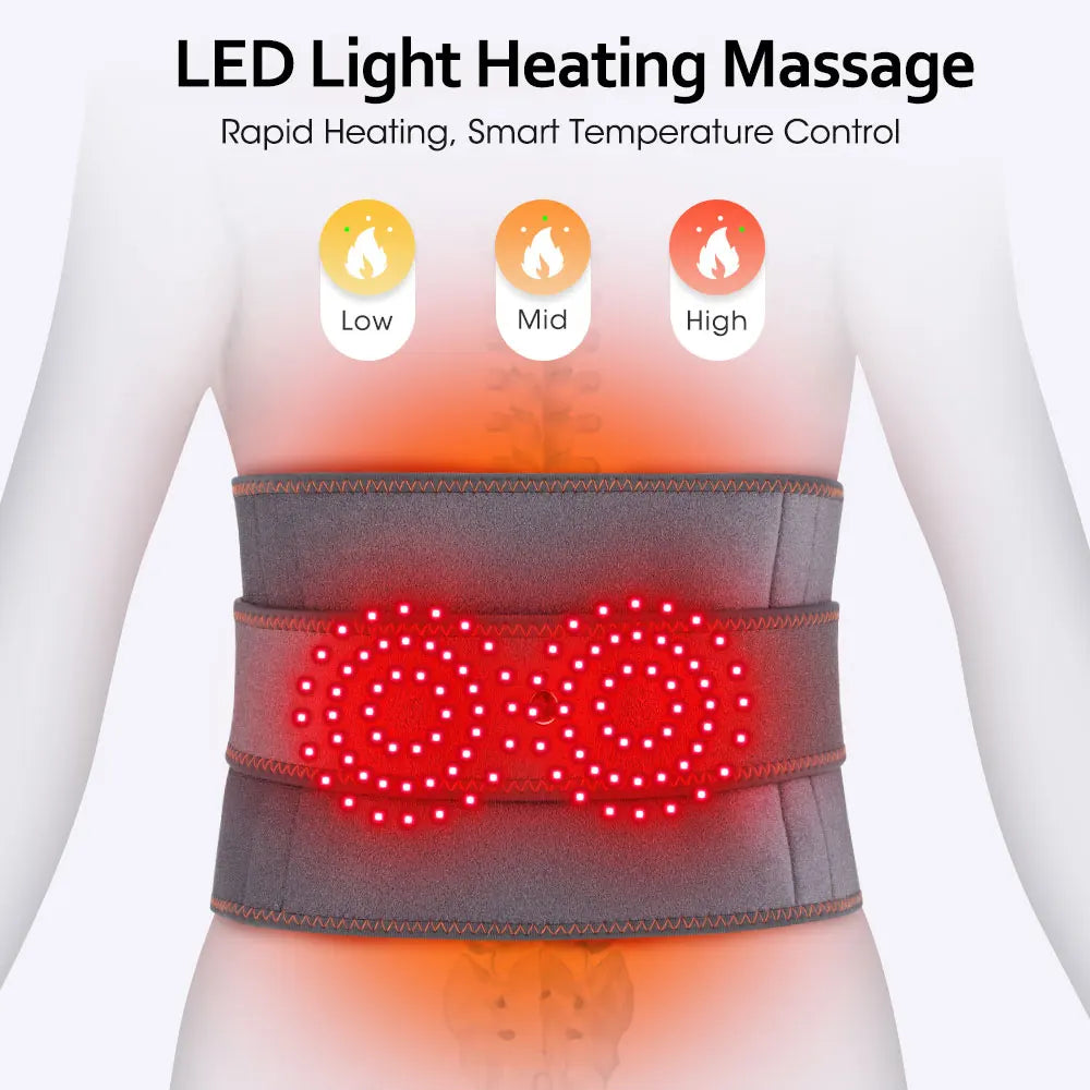 New Upgrade Electric Heating Waist Massager