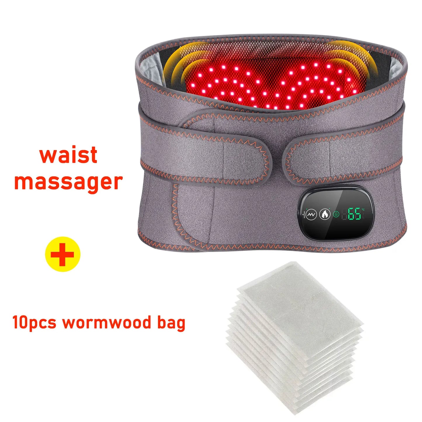 New Upgrade Electric Heating Waist Massager