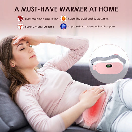 Electric Period Cramp Massager Belt
