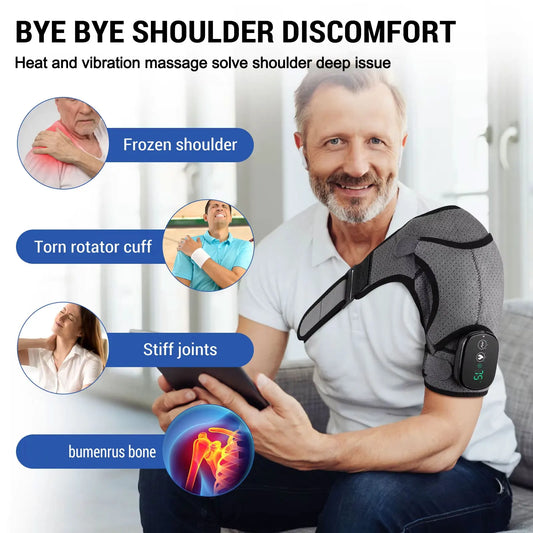 Electric Shoulder Massager Belt